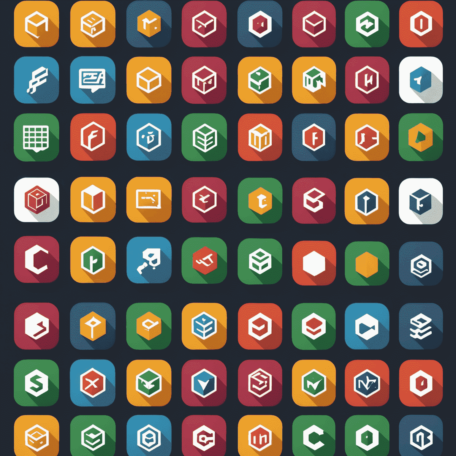Imagen que muestra logos de cinco lenguajes de programación populares para principiantes, como Python, JavaScript, Java, C++ y Ruby, dispuestos en un diseño atractivo y colorido